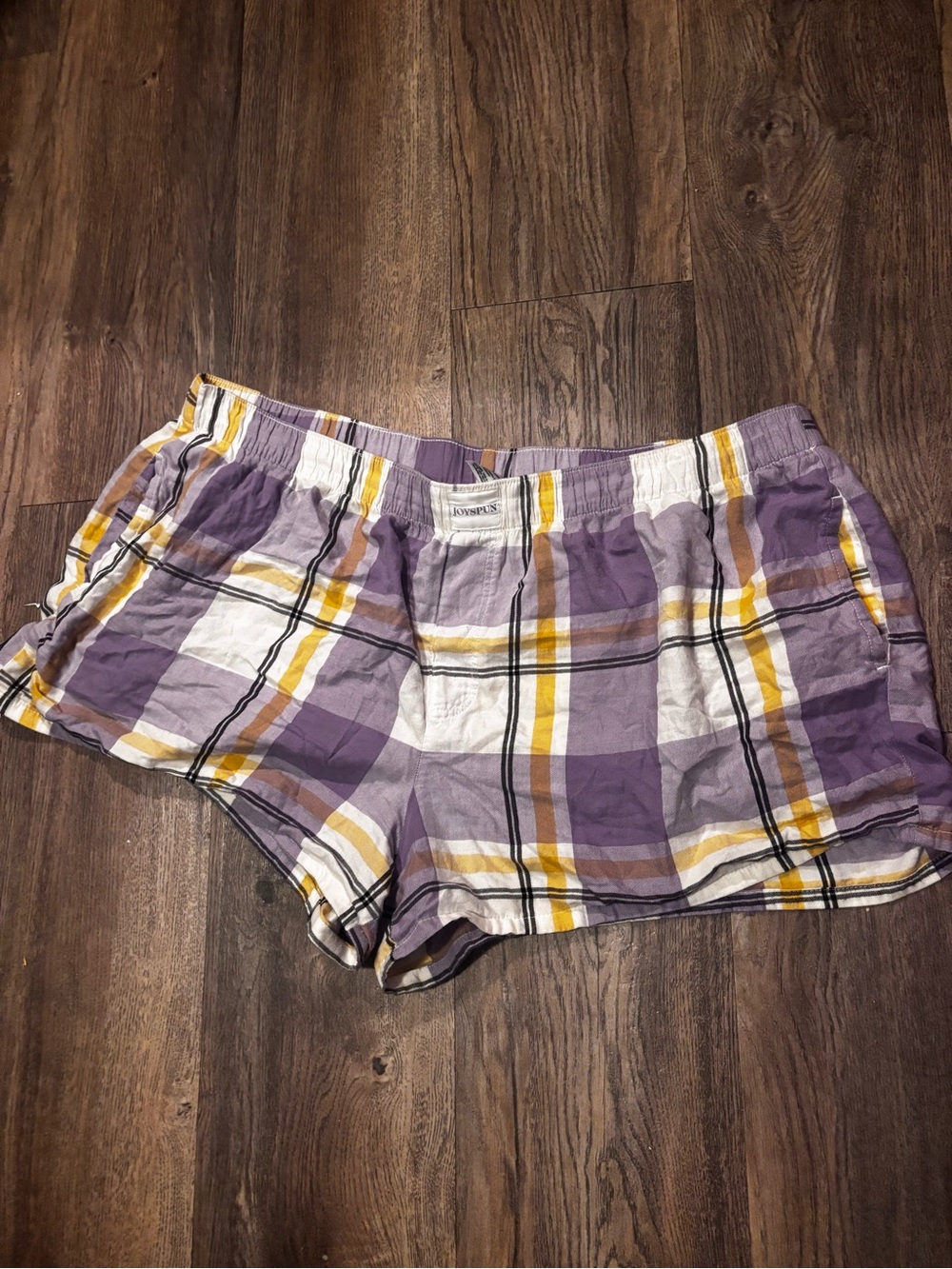 Women’s Joyspun Plaid Lounge Shorts